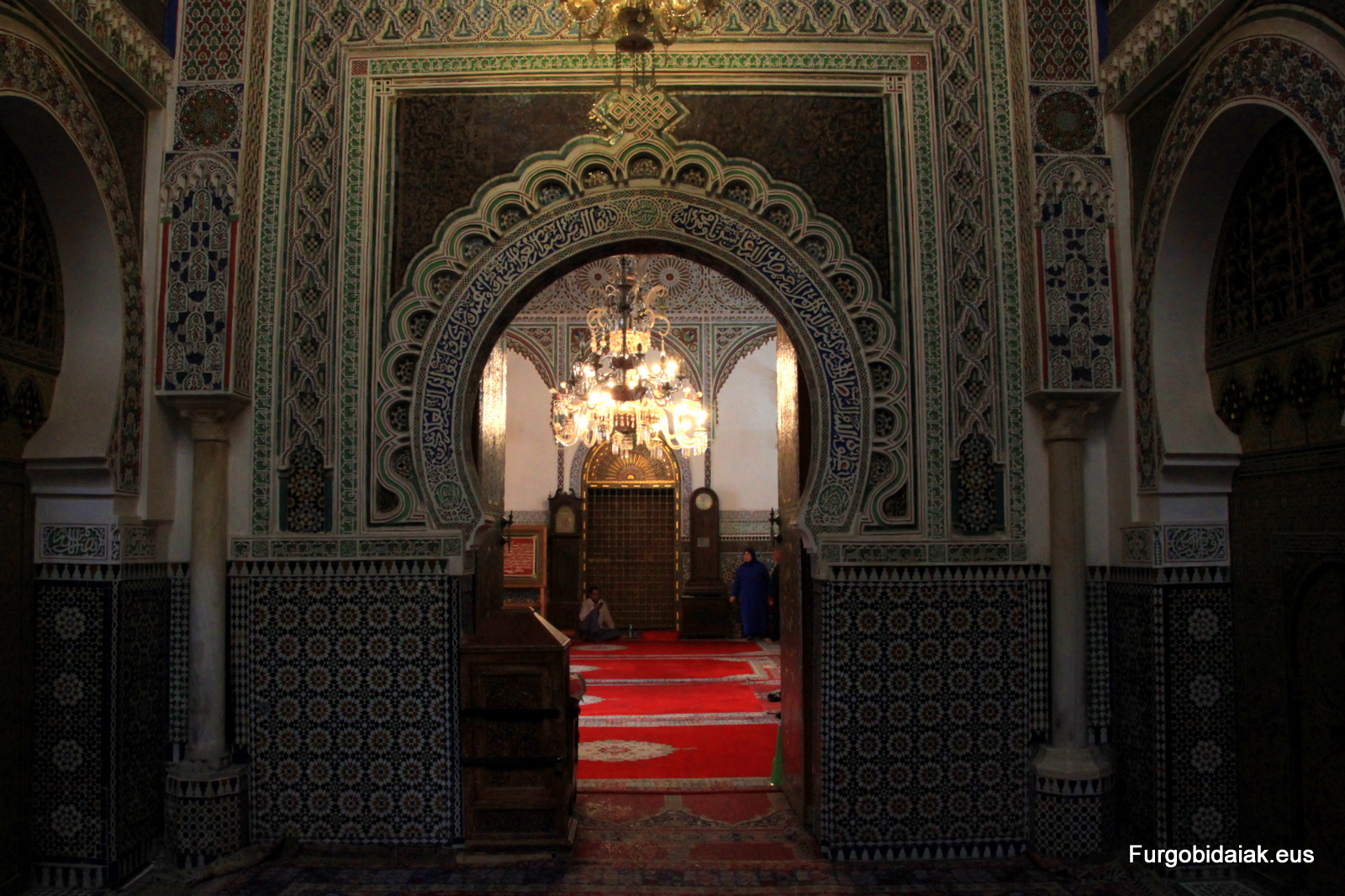Mausoleo de Mulay Idrís Fez Marruecos
