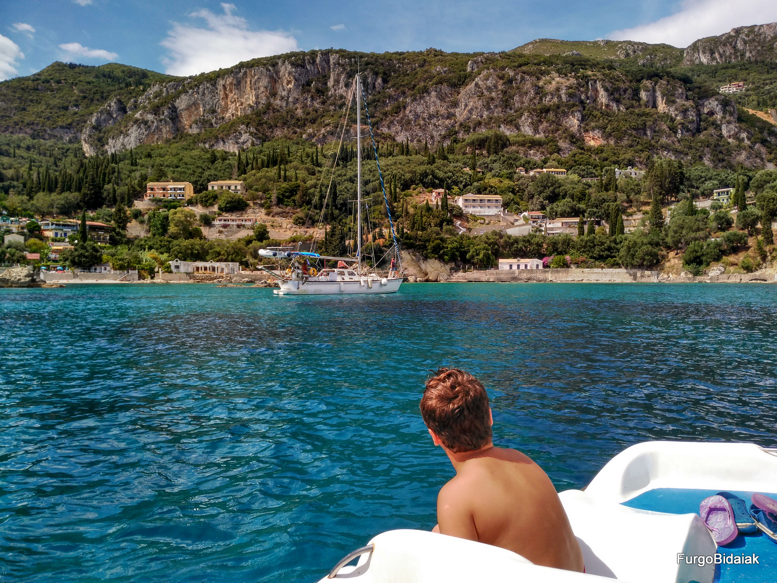 Corfú en furgoneta camper