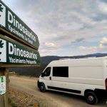 ERRIOXAKO DINOSAUROEN IBILBIDEA KANPER FURGONETAZ