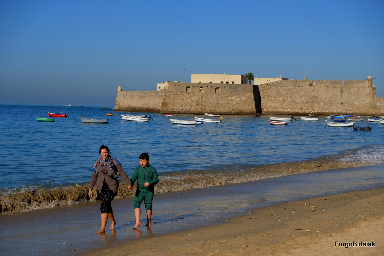 Playa de la Caleta, Cádiz accesible