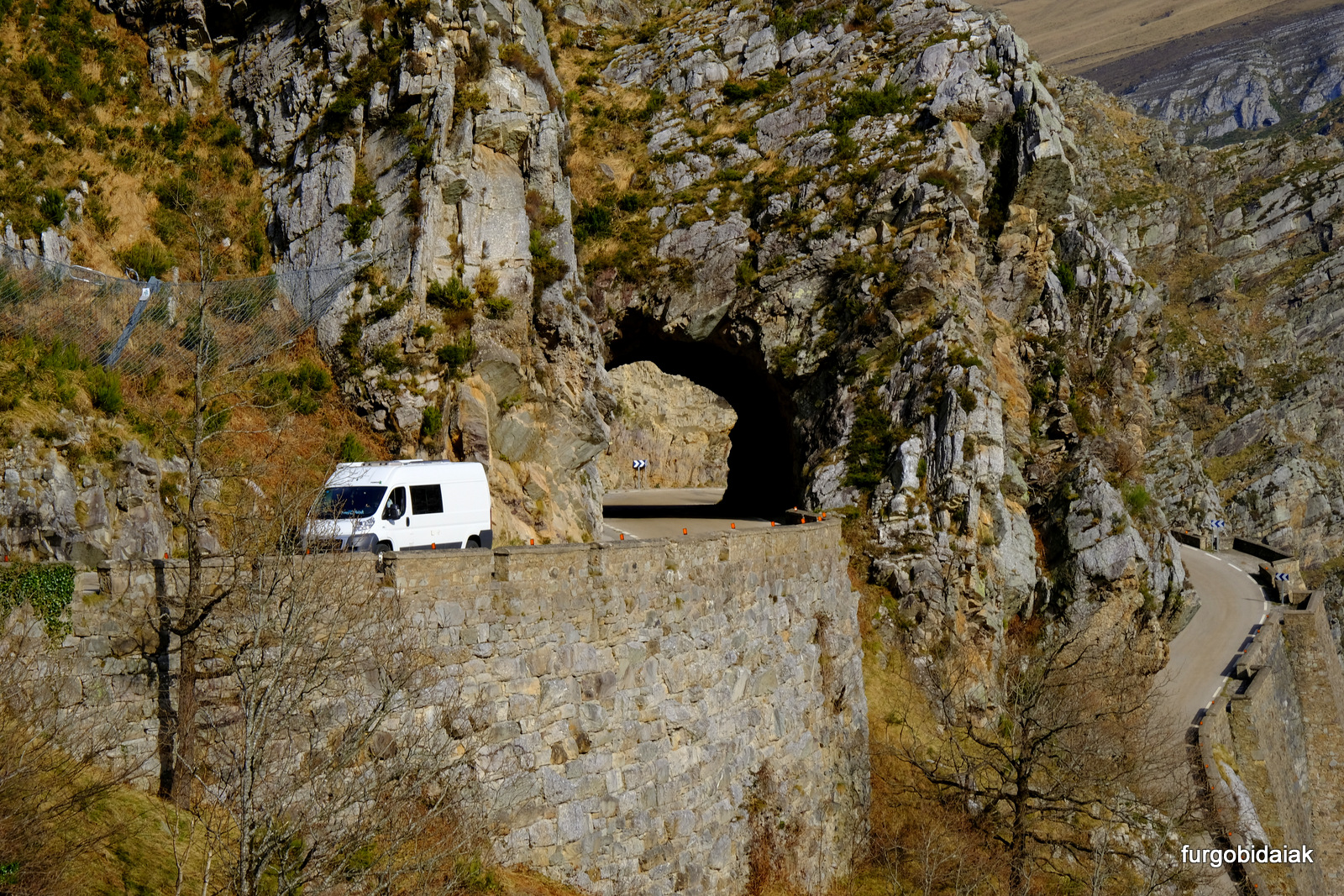 Cantabria en furgoneta camper, furgobidaiak