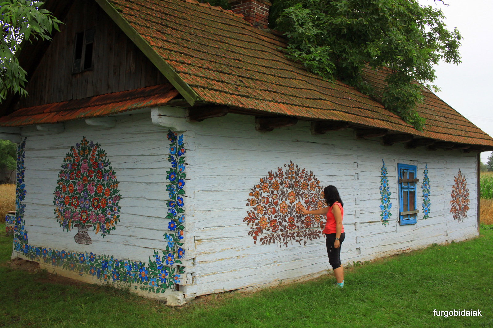 Casas pintadas, Zalipie, Polonia