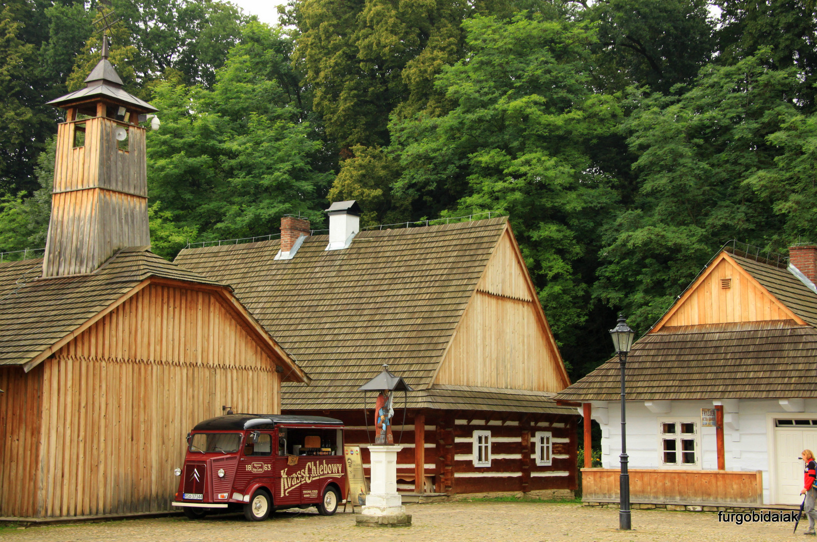 Museo de arquitectura tradicional, Sanok, Polonia
