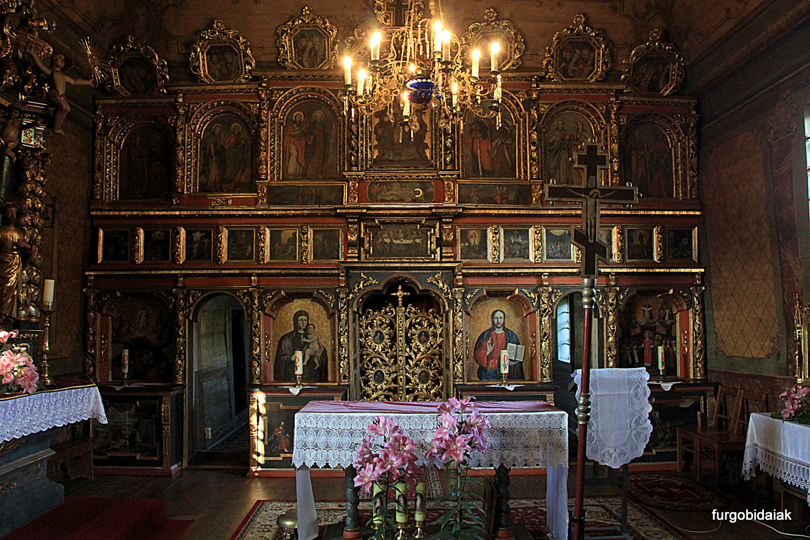 Cerkiew Madre de Dios, Owczary, Ruta de la arquitectura de madera