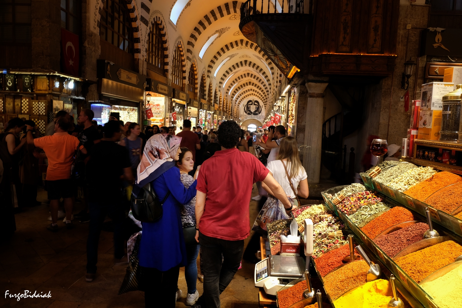 Espezien Bazarra, zer ikusi Istanbulen