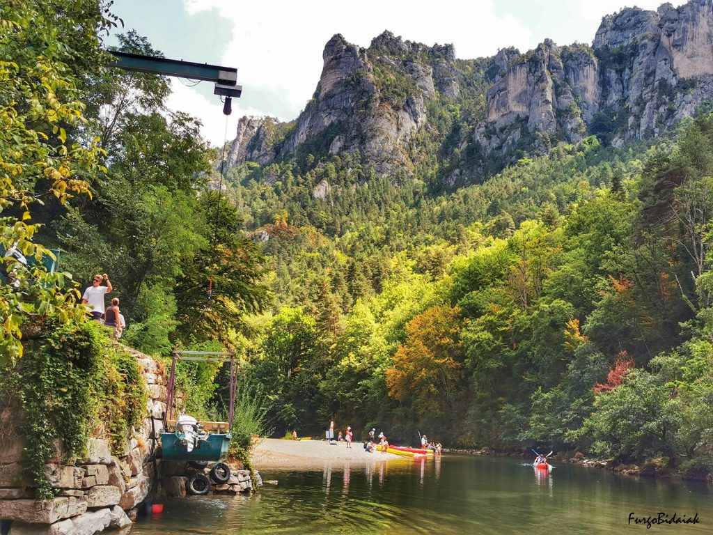 Gargantas del Tarn en furgoneta o autocaravana.