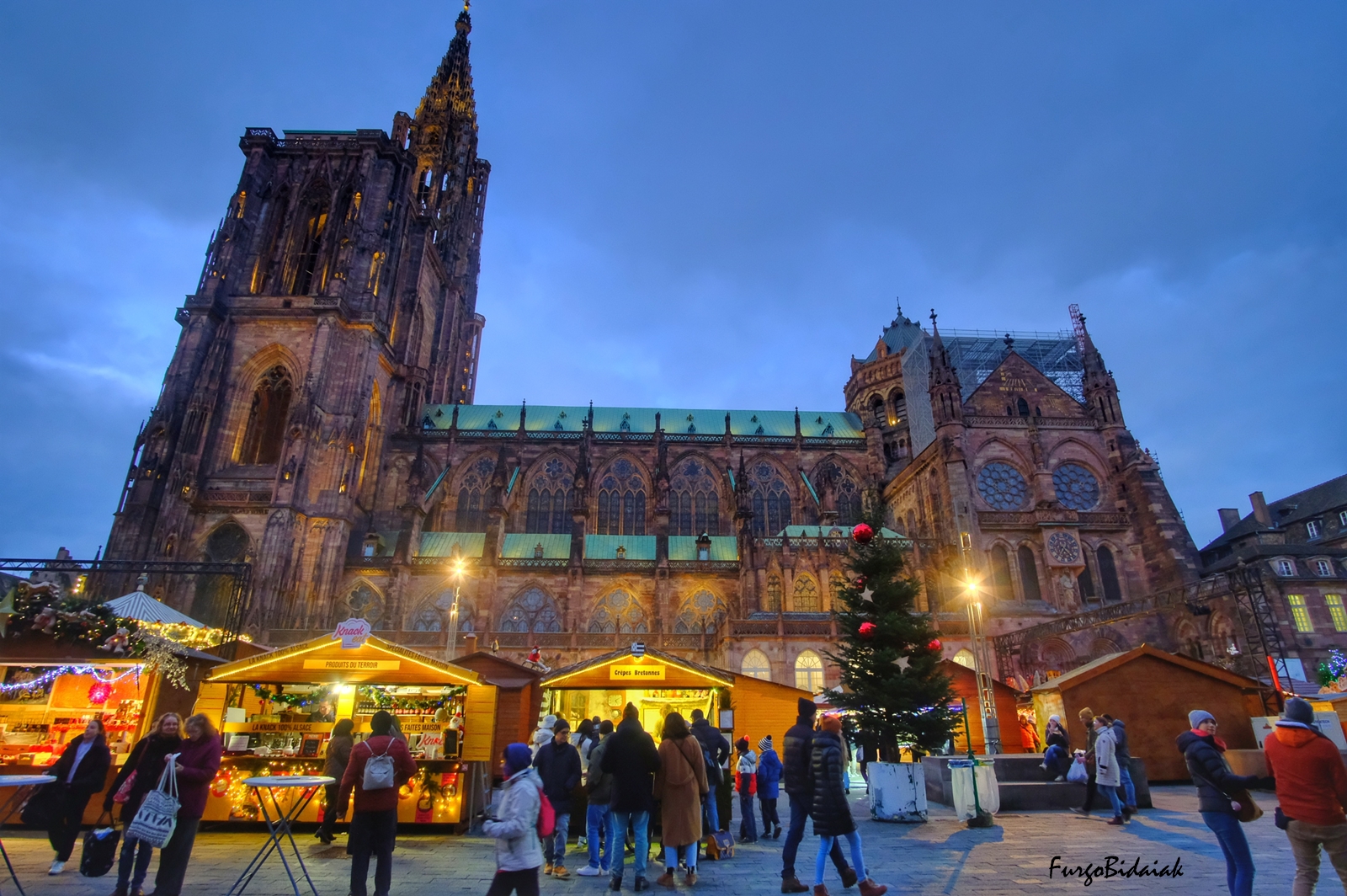Estrasburgo en Navidad en autocaravana