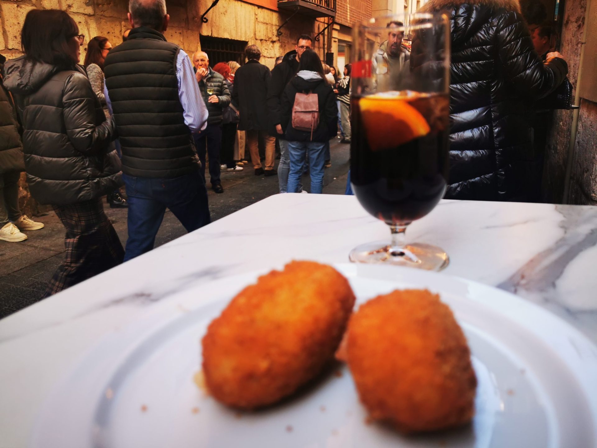 Valladolideko kroketa-pintxoak