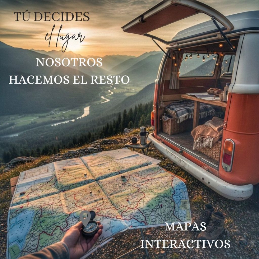 Mapas y rutas para viajar en camper