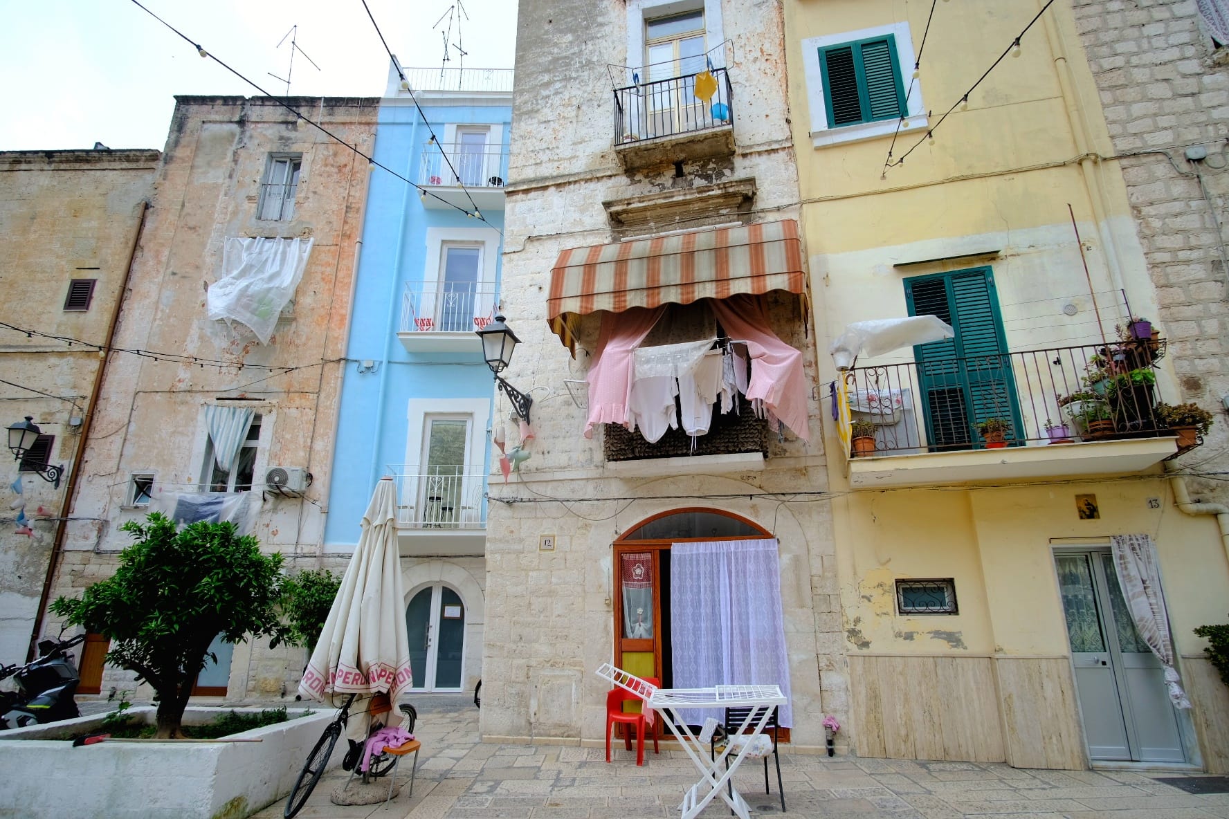 Puglia kanper furgonetan