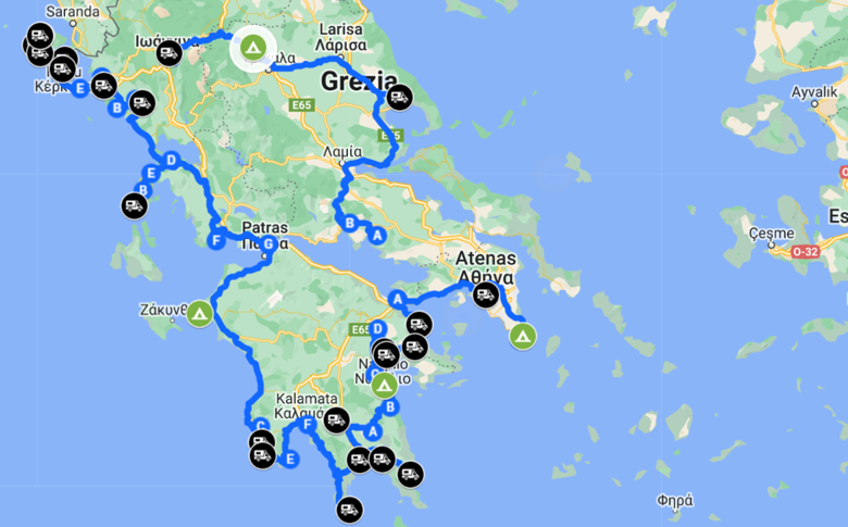 MAPA INTERACTIVO DE GRECIA - Irudia 2