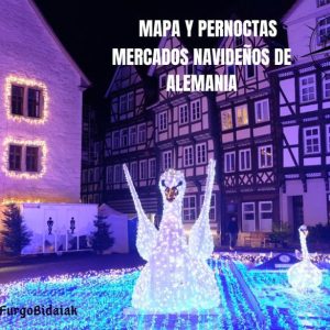 MAPA INTERACTIVO: RUTA DE MERCADILLOS DE NAVIDAD POR ALEMANIA