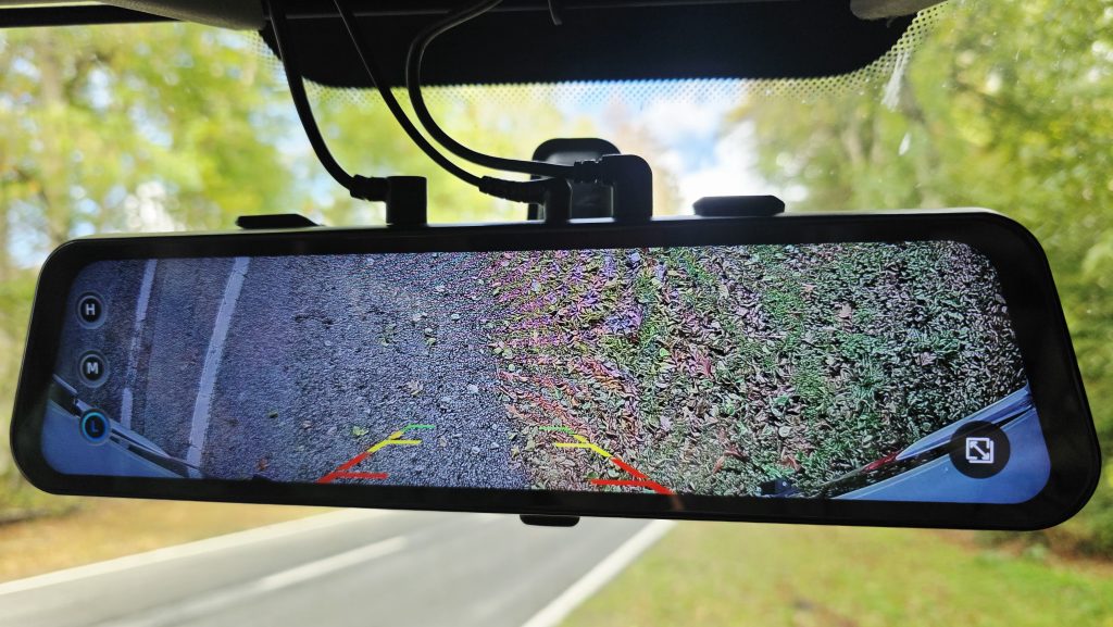 aparcar la camper con Wolfbox 900 Pro